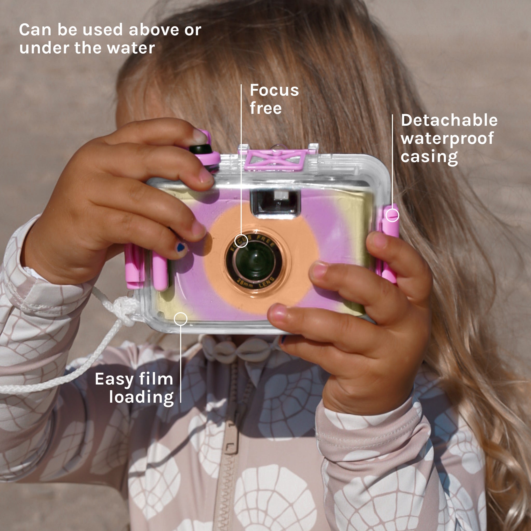 Sunnylife Underwater Camera - Zest Magenta