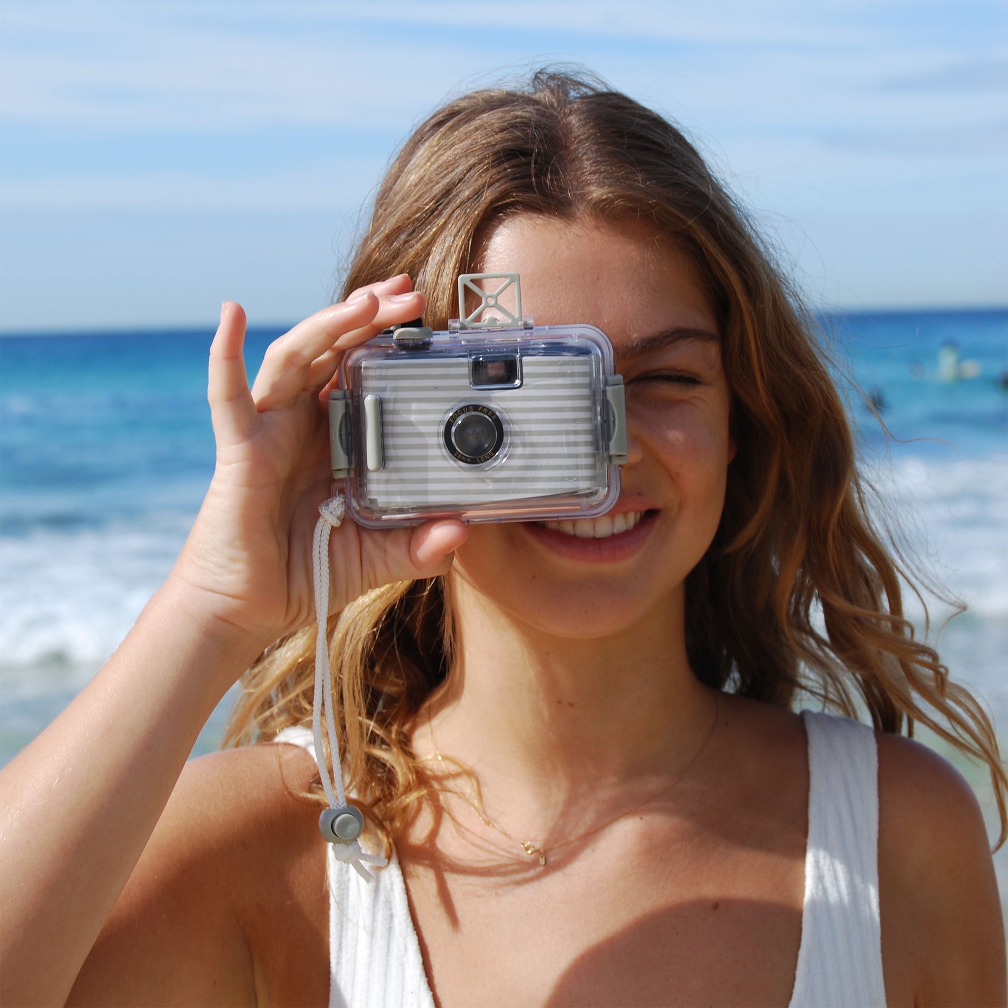 Sunnylife Underwater Camera - Seagrass Stripe
