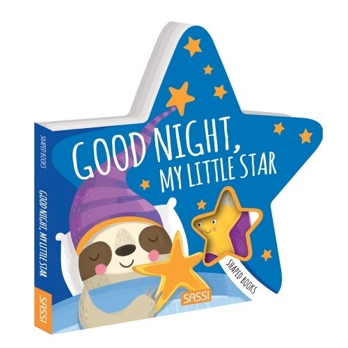 Sassi Shaped Board Book - My Little Star Shaped