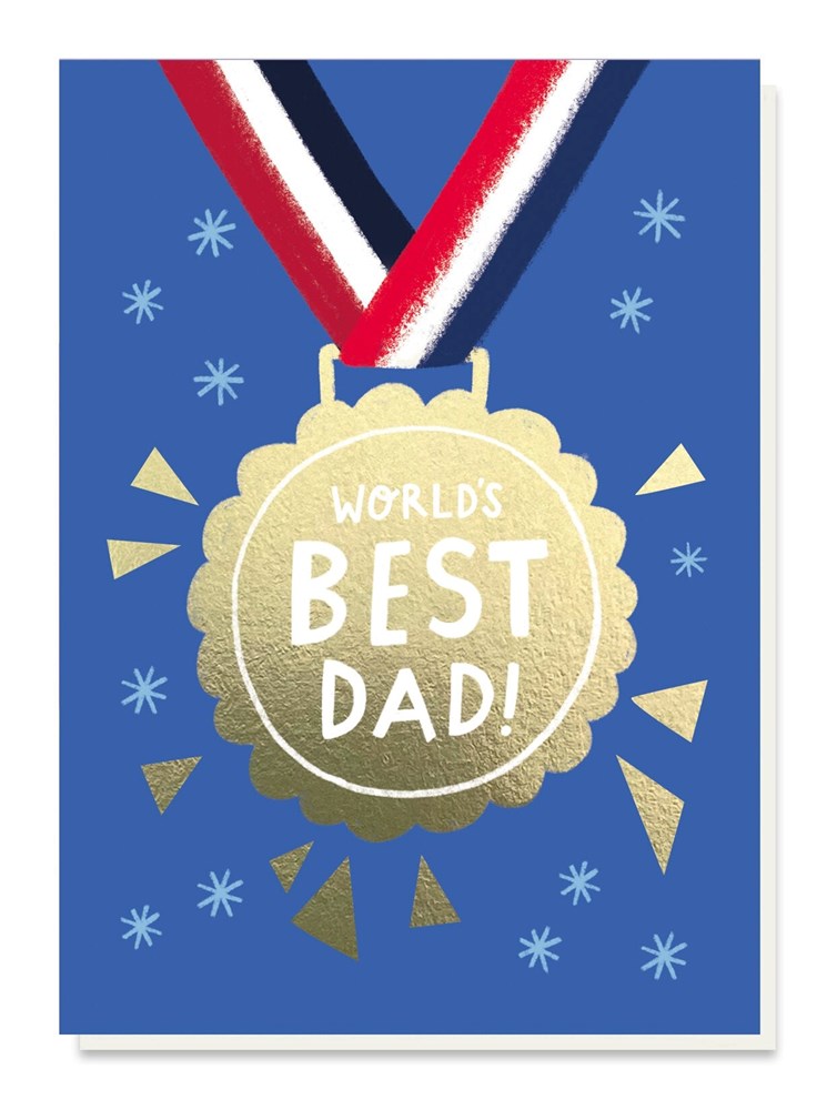 Stormy Knight: Worlds Best Dad Card