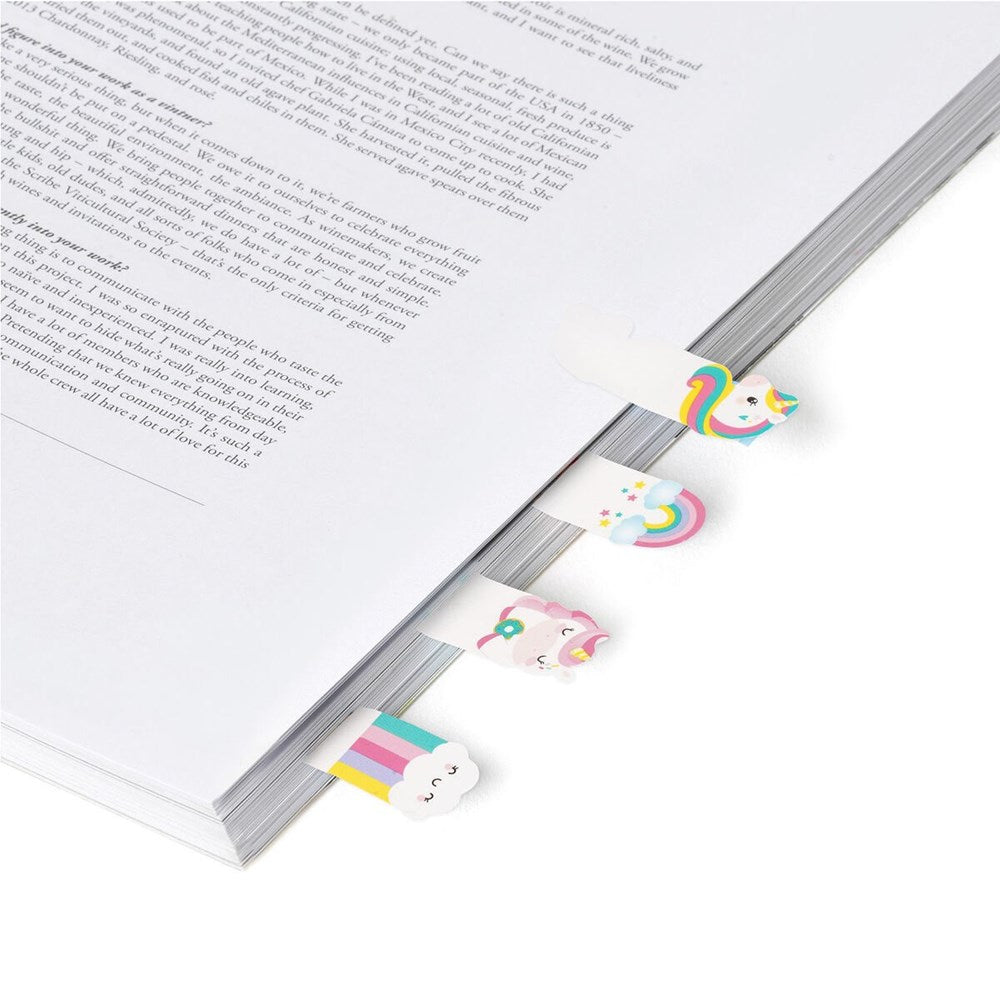 Legami - Adhesive Page Markers - Unicorn