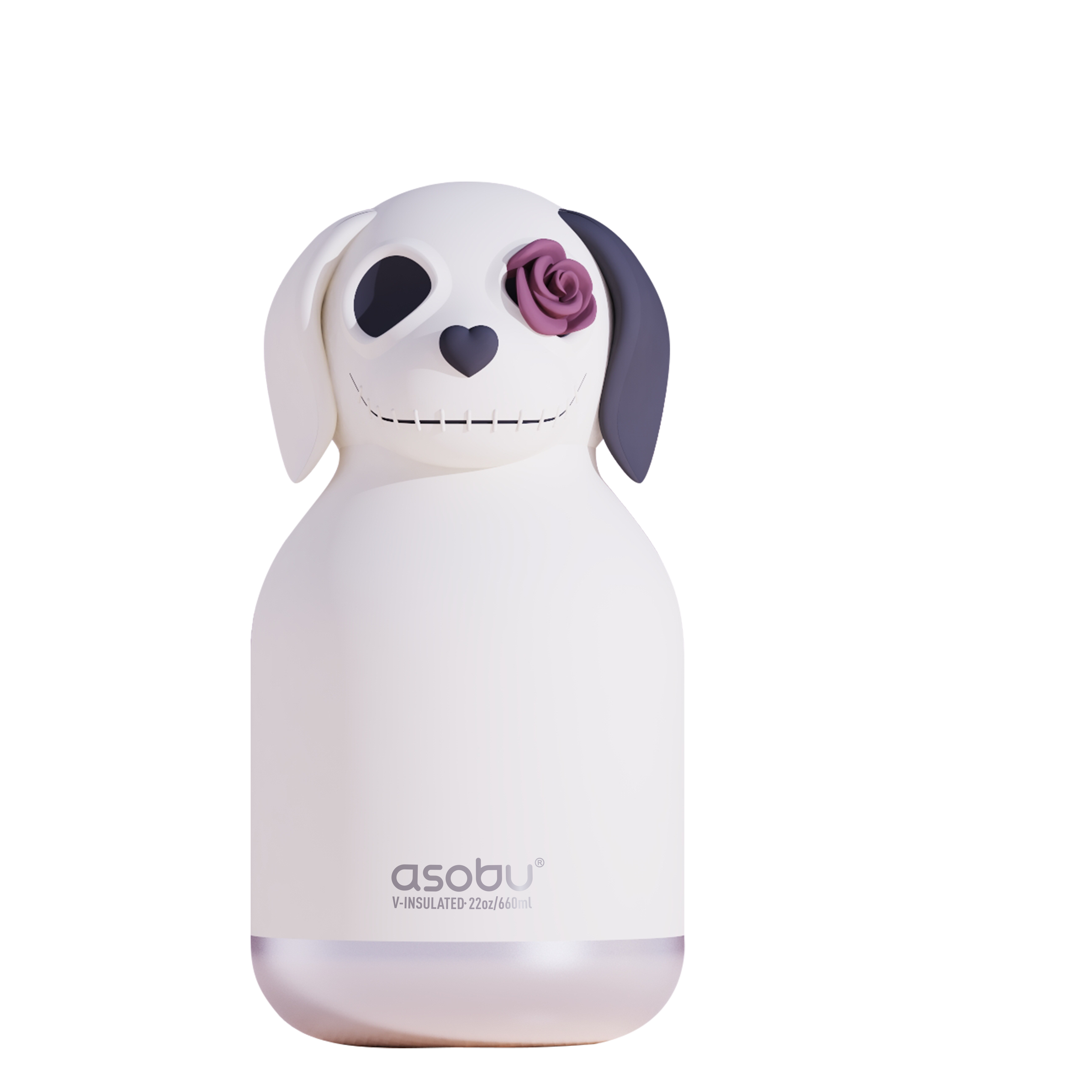 Asobu Spookie Water Bottle 660ml - Undead Dog