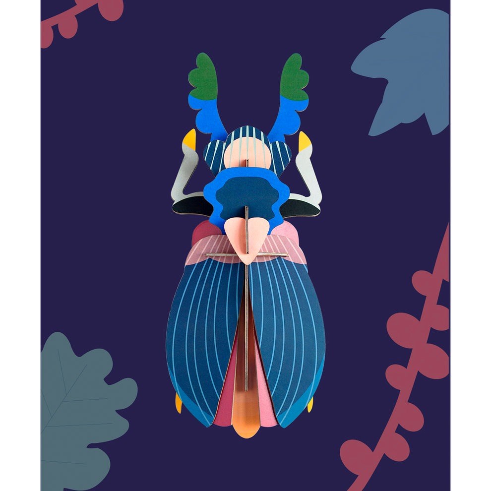 Studio Roof: Wall Art Beetles (A4) - Japanese Beetle