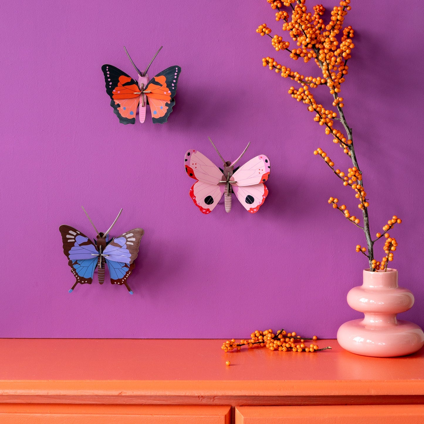 Studio Roof: 3D Wall Art - Crysalus Butterfly