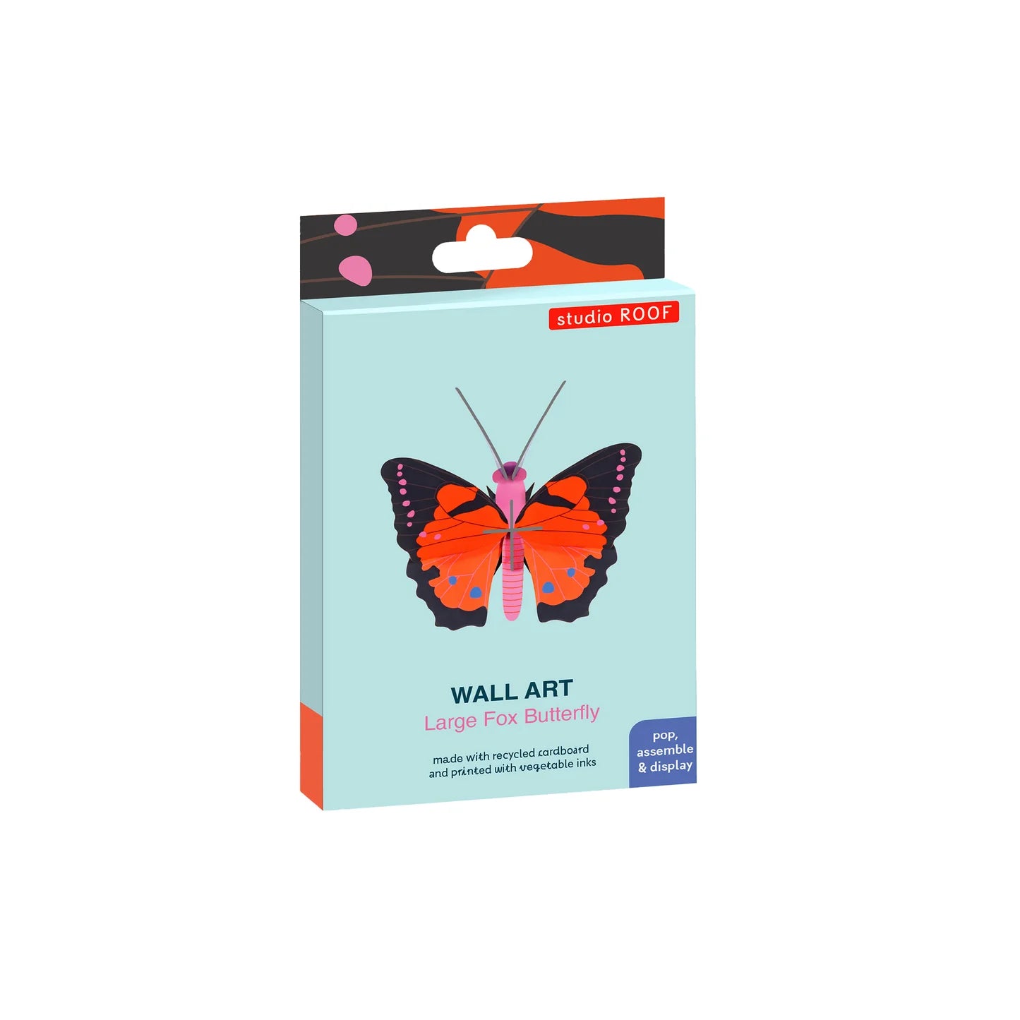 Studio Roof: 3D Wall Art Butterflies Large Fox B7