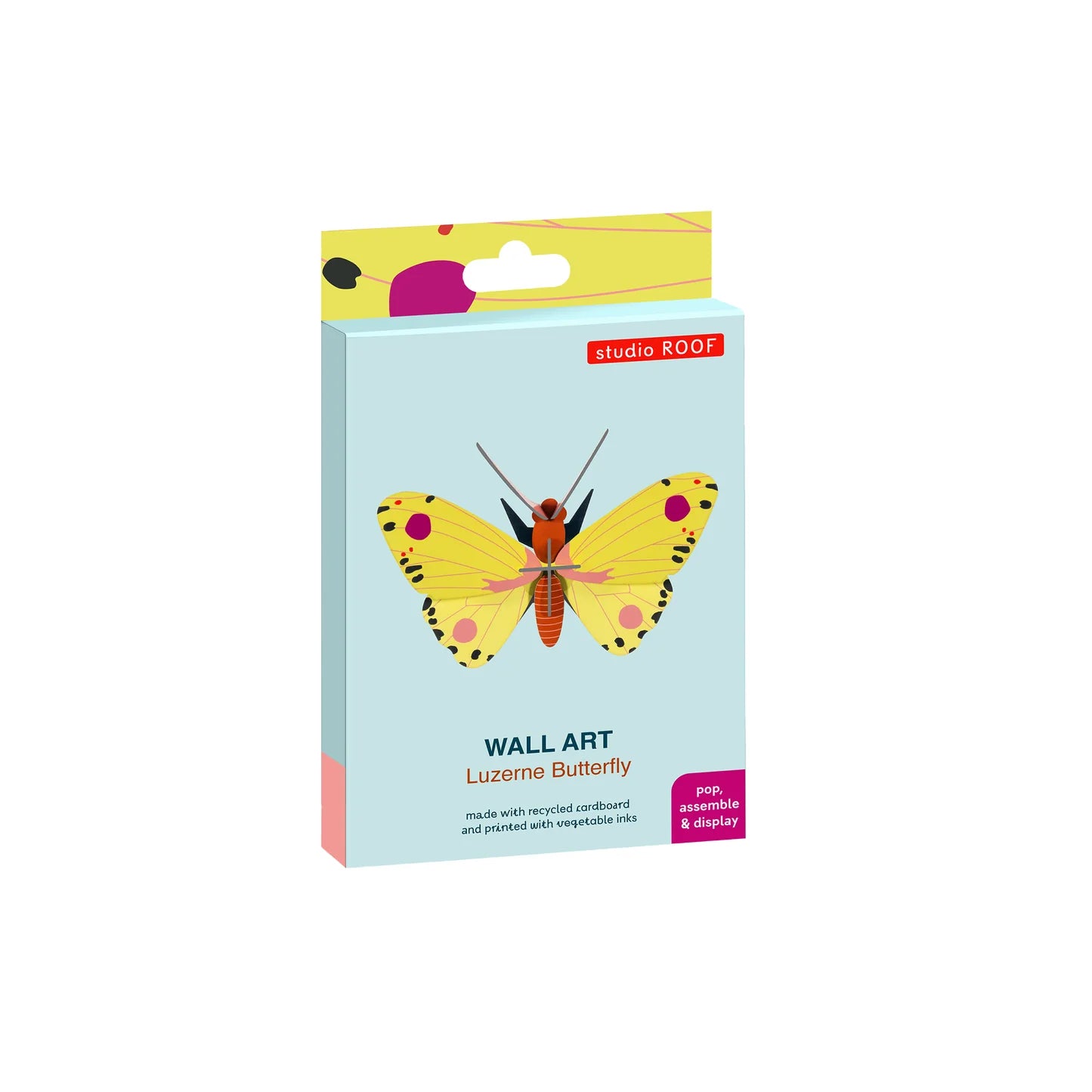 Studio Roof: 3D Wall Art - Luzerne Butterfly