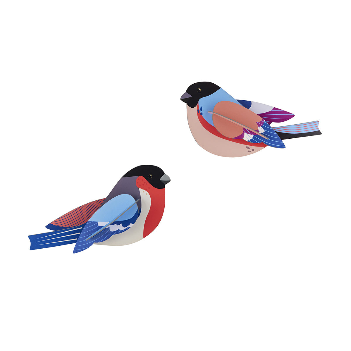 Studio Roof: 3D Wall Art Garden Birds Finches