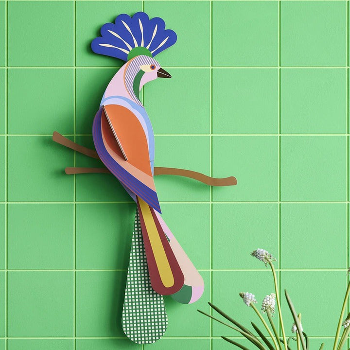 Studio Roof: Wall Art Paradise Birds (B4) - Tinjil