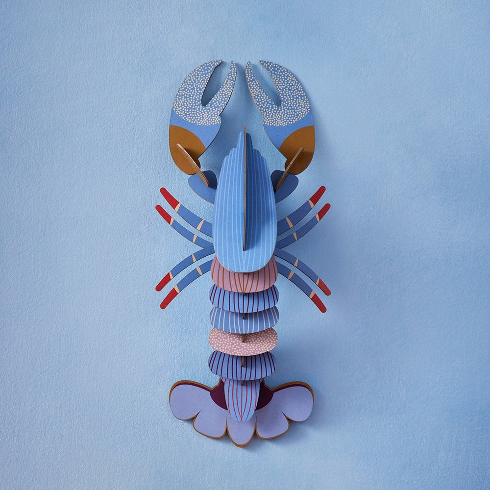 Studio Roof: Wall Art Sea Creatures (A4) - Lavender Lobster
