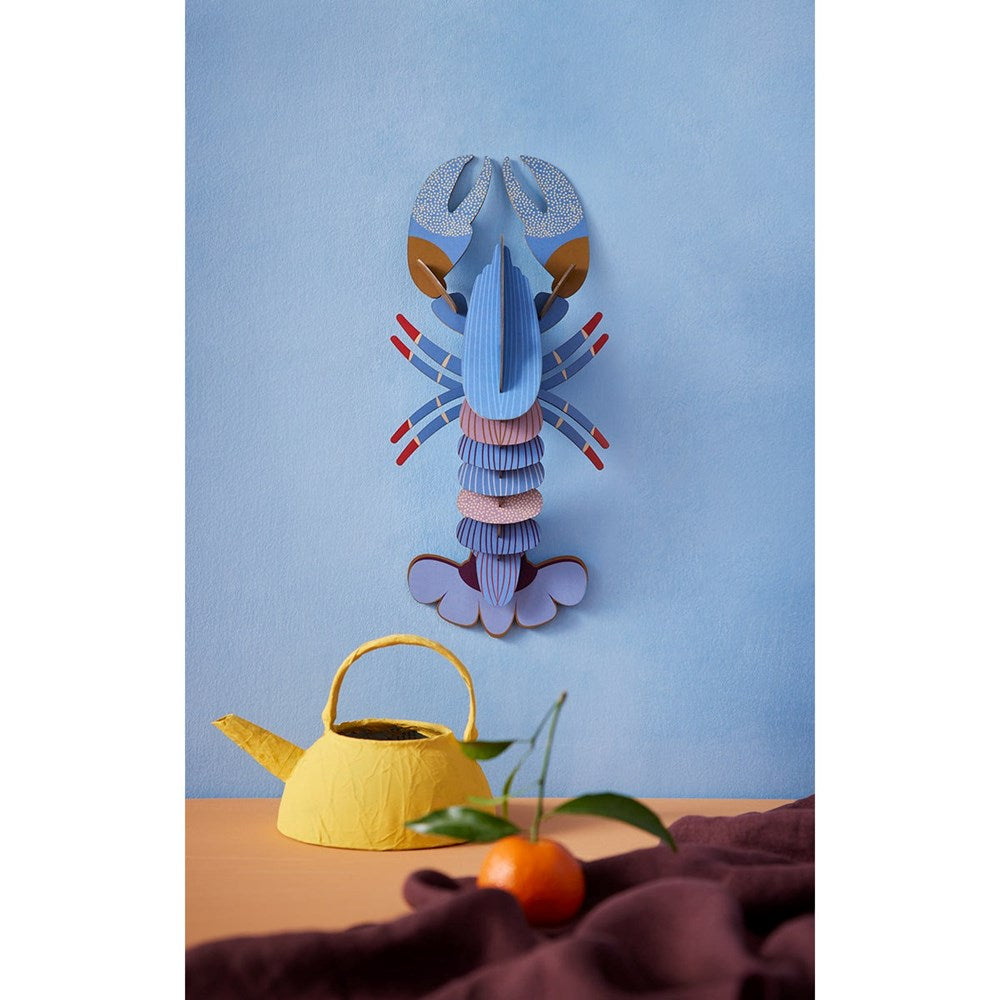 Studio Roof: Wall Art Sea Creatures (A4) - Lavender Lobster