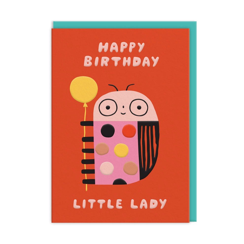 Ohh Deer Greeting Card Happy Birthday Little Lady