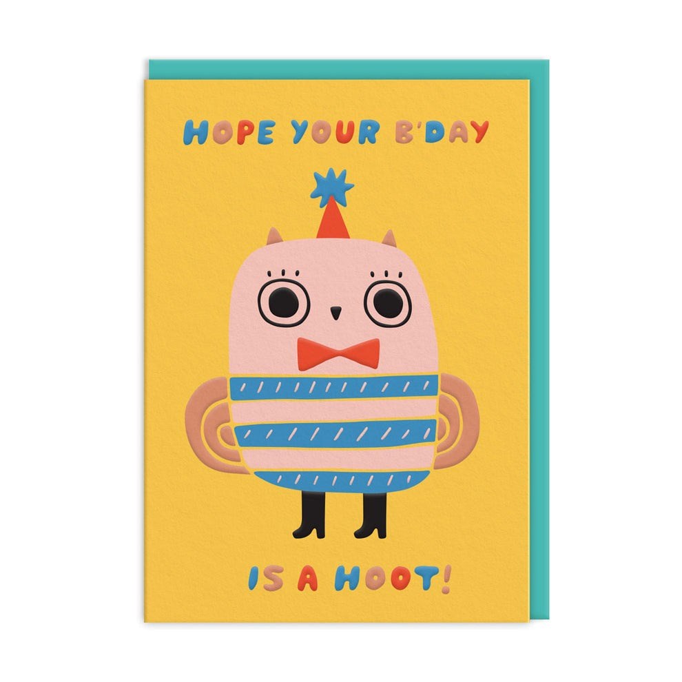 Ohh Deer Greeting Card Hope Your Birthday Is A Hoot