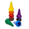 Tiger Tribe: Stackable Crayons - Retro Rainbow