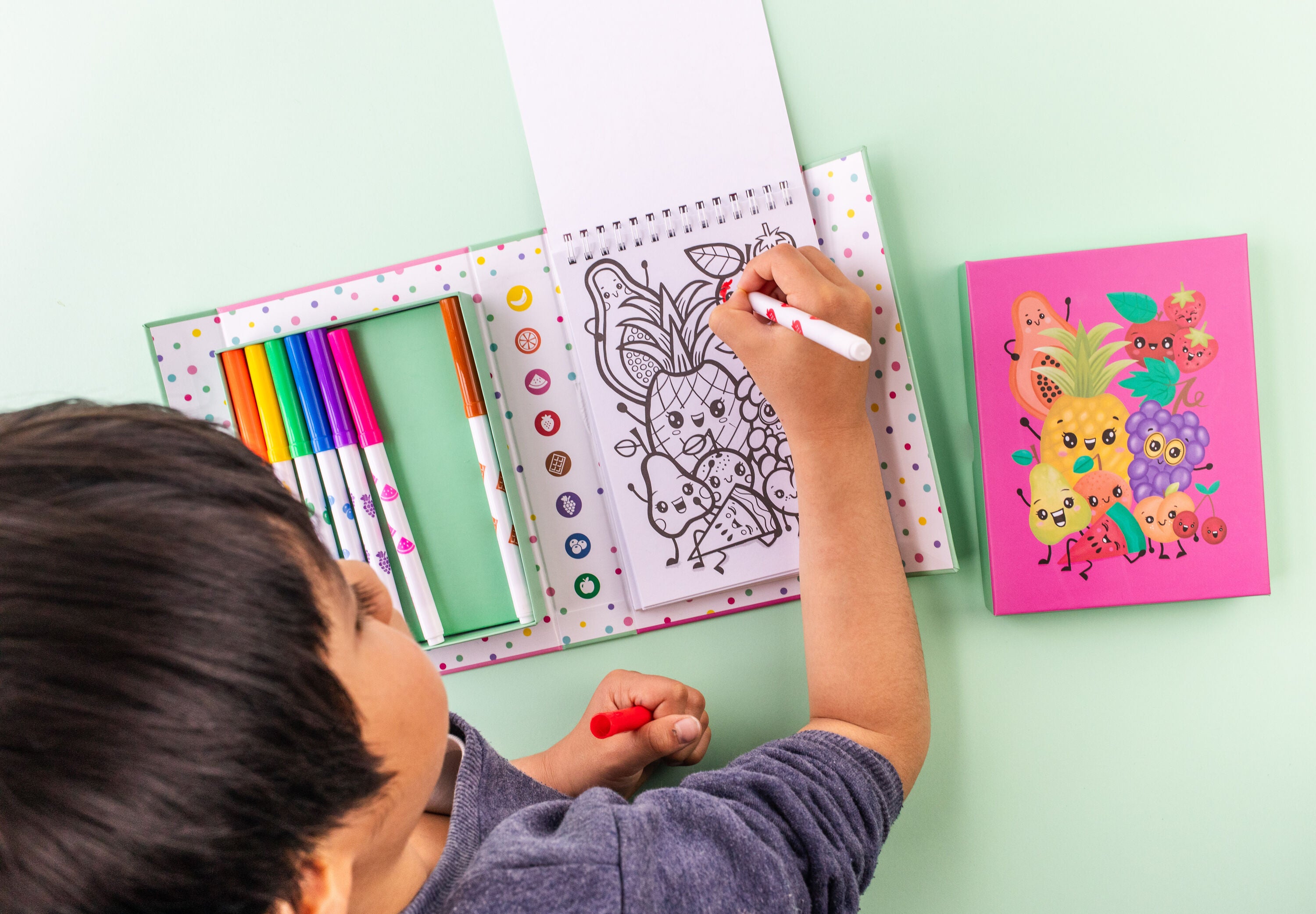 Tiger Tribe: Scented Colouring - Fruity Cutie