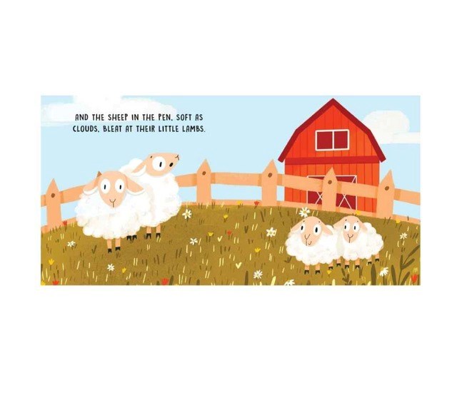 Sassi Board Book Sweet Sounds Stories - The Farm