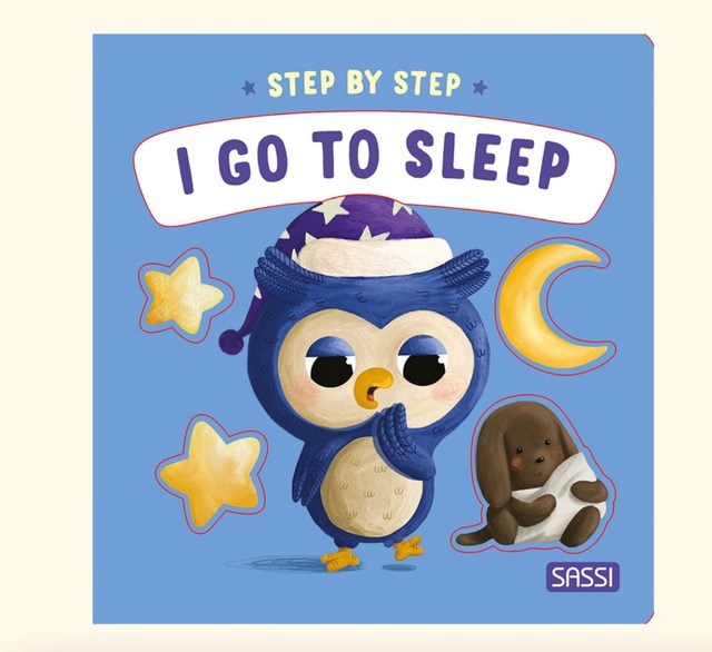 Sassi Board Book - Step by Step - I go to Sleep