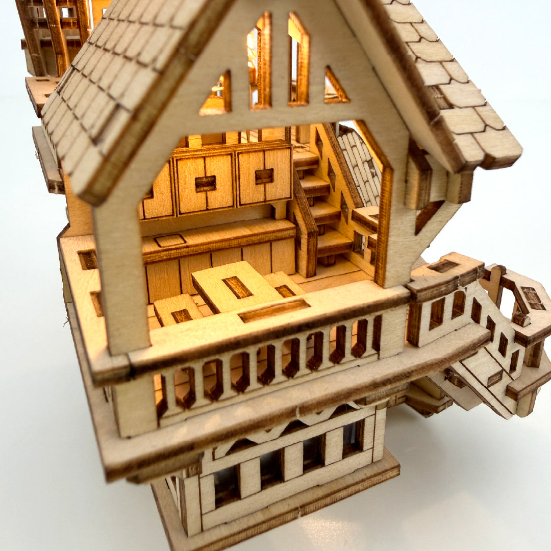Tiny Treehouses Forest Cottage - DIY Miniature Kit