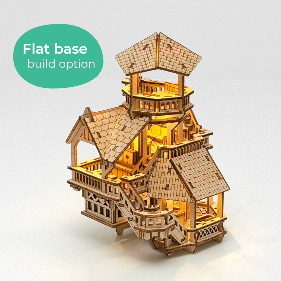 Tiny Treehouses Forest Cottage - DIY Miniature Kit