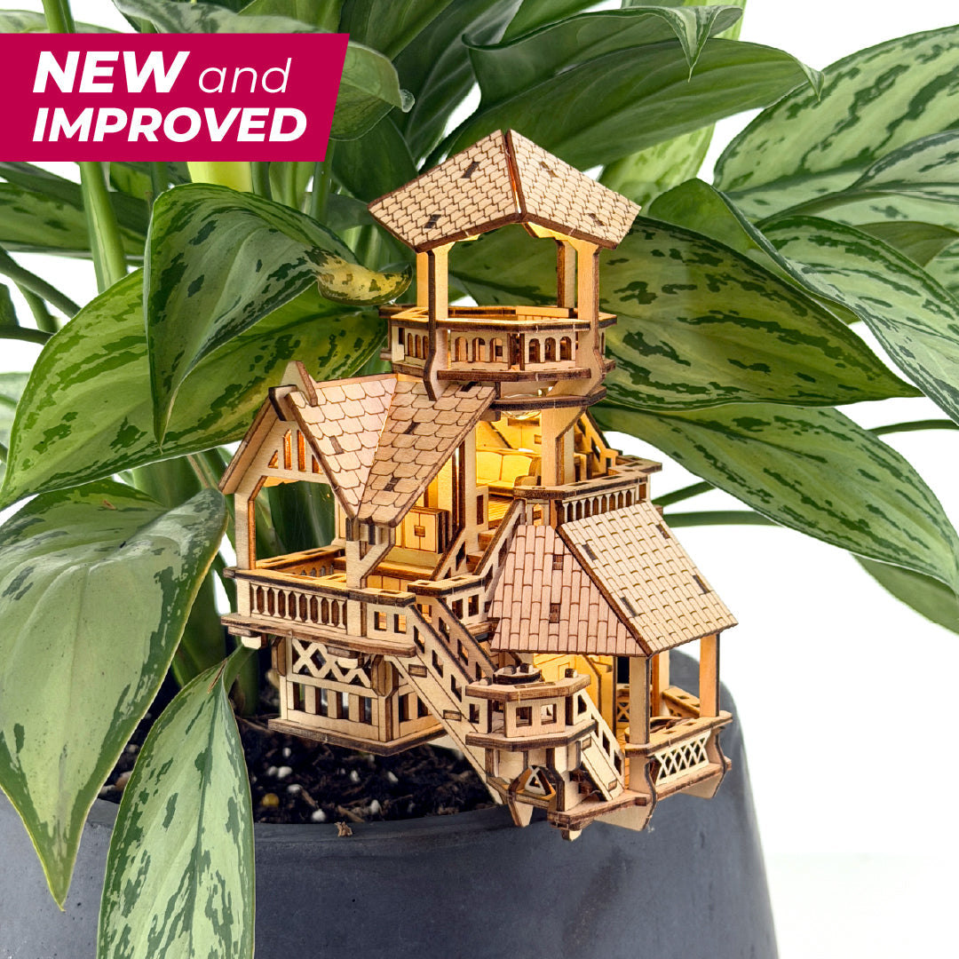 Tiny Treehouses Forest Cottage - DIY Miniature Kit