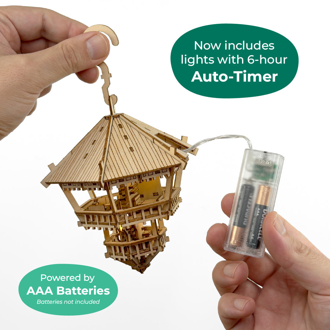 Tiny Treehouses Treetop Hideaway - DIY Miniature Kit