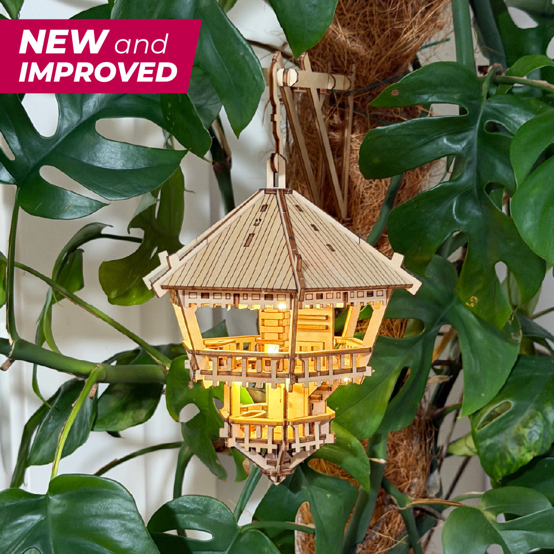Tiny Treehouses Treetop Hideaway - DIY Miniature Kit