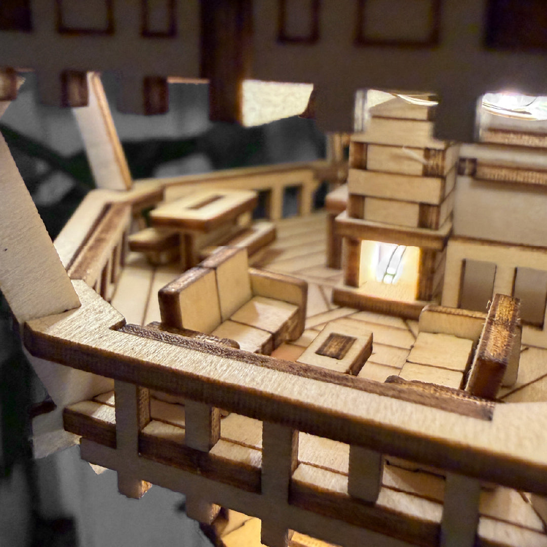 Tiny Treehouses Treetop Hideaway - DIY Miniature Kit
