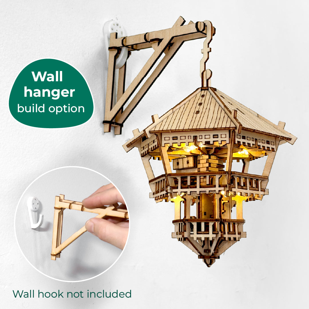 Tiny Treehouses Treetop Hideaway - DIY Miniature Kit