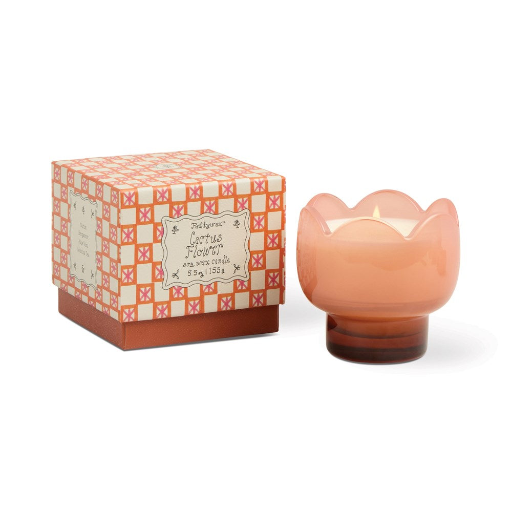 Paddywax: Tulip Candle 5.5oz - Cactus Flower