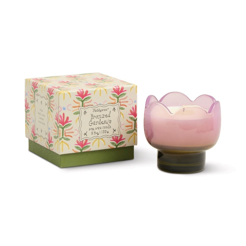 Paddywax: Tulip Candle 5.5oz - Bronzed Gardenia