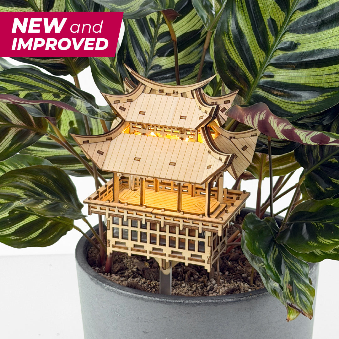 Tiny Treehouses Temple of Gratitude - DIY Miniature Kit