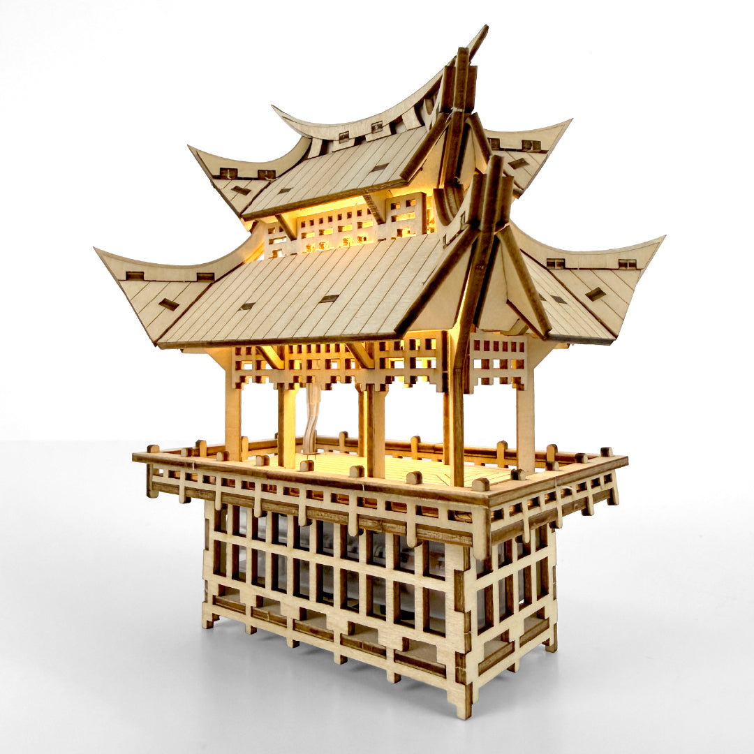 Tiny Treehouses Temple of Gratitude - DIY Miniature Kit
