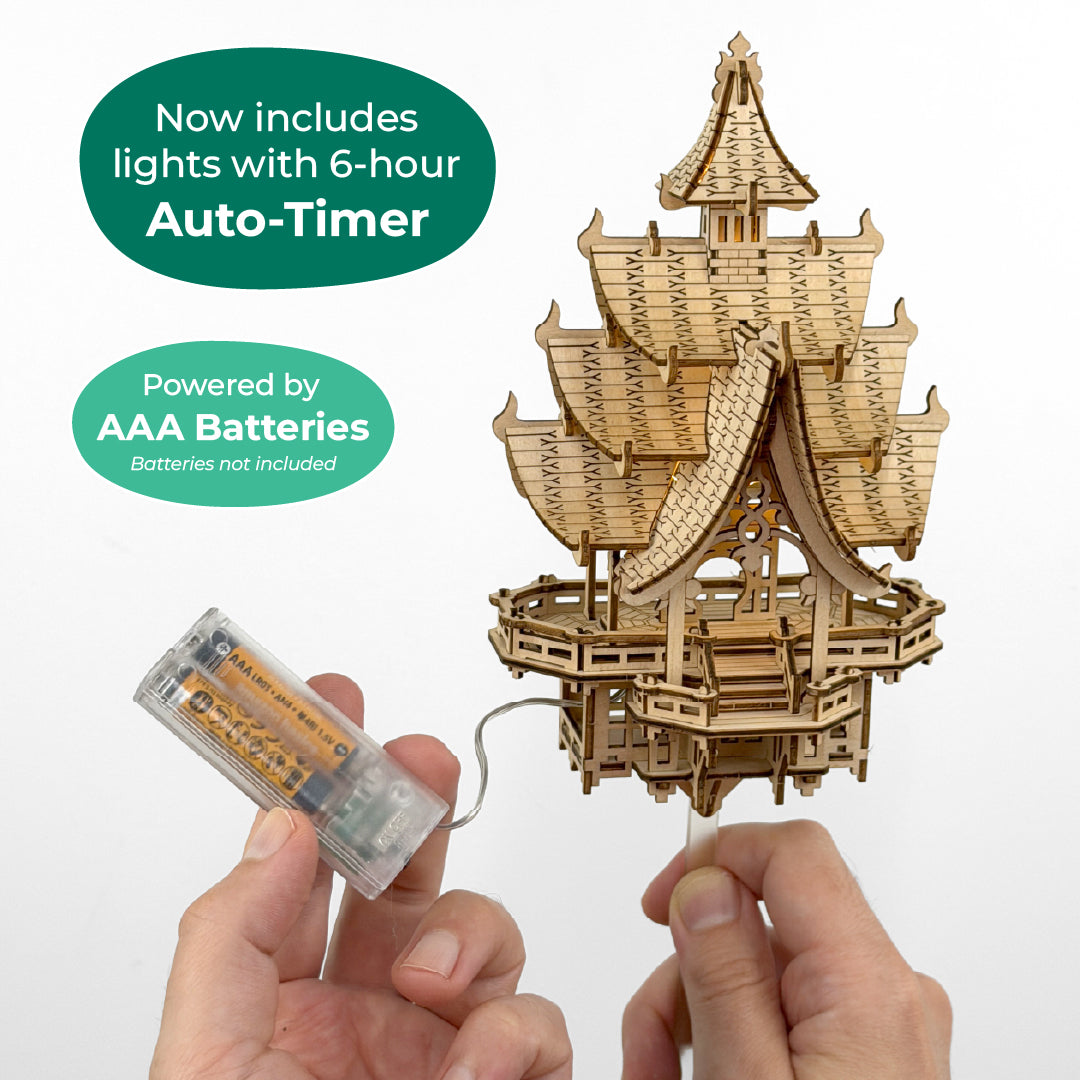 Tiny Treehouses Temple of Joy - DIY Miniature Kit