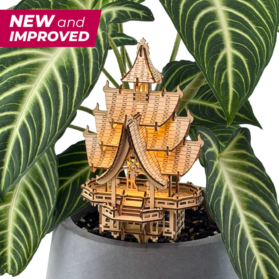 Tiny Treehouses Temple of Joy - DIY Miniature Kit