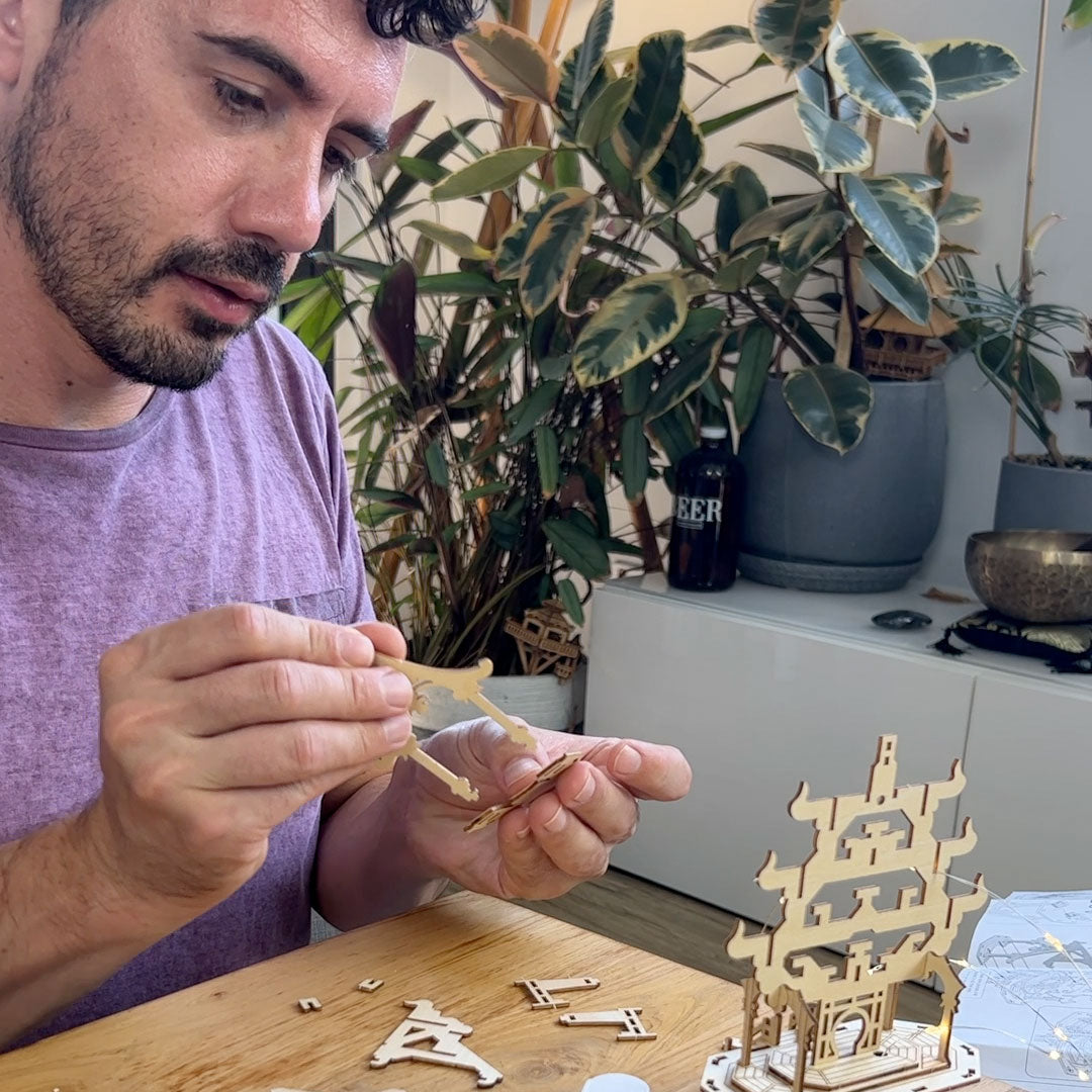 Tiny Treehouses Temple of Joy - DIY Miniature Kit