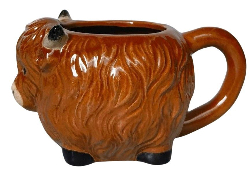 Highland Cow Mug Brown