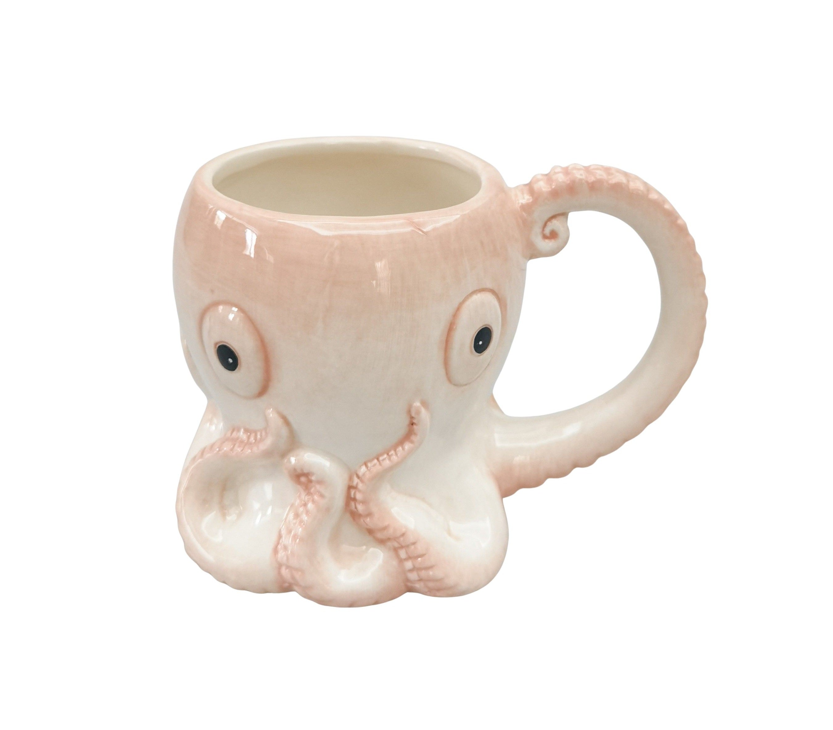 Reef Octopus Mug Pink