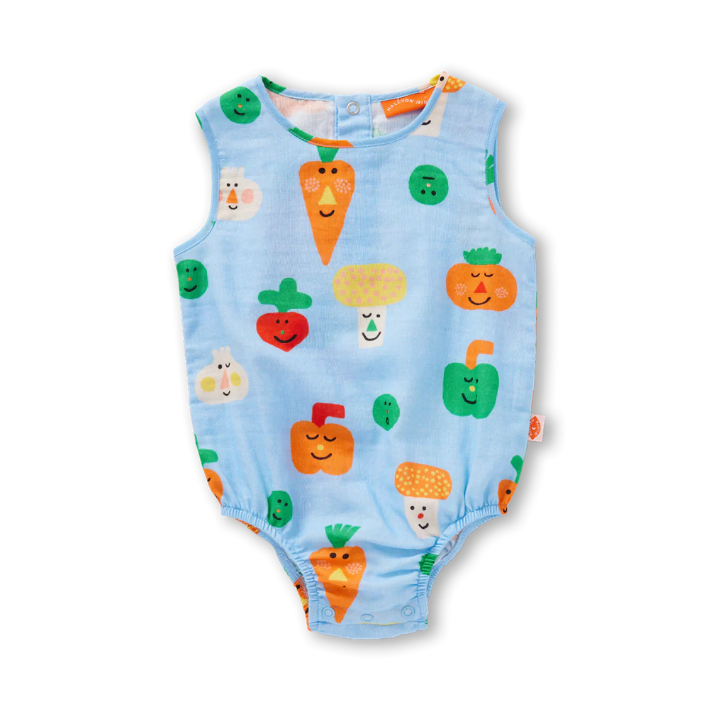 Halcyon Nights: Woven Singletsuit Teeny Tiny Veg
