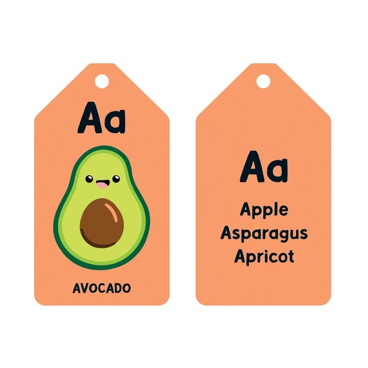 Mudpuppy: Flash Cards ABC of Food – Monsterthreads