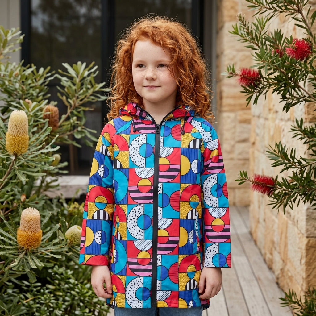 AI creative — Raincoat Memphis Kid