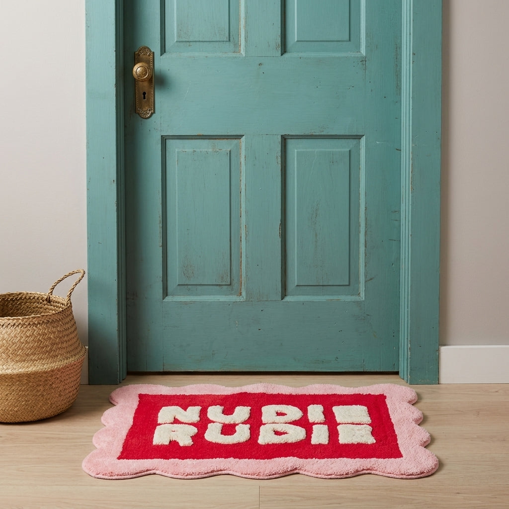 AI creative — Romy Nudie Bath Mat - Poppy