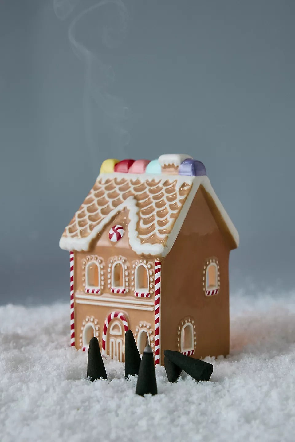 Paddywax Incense House & Tea Light Holder - Gingerbread