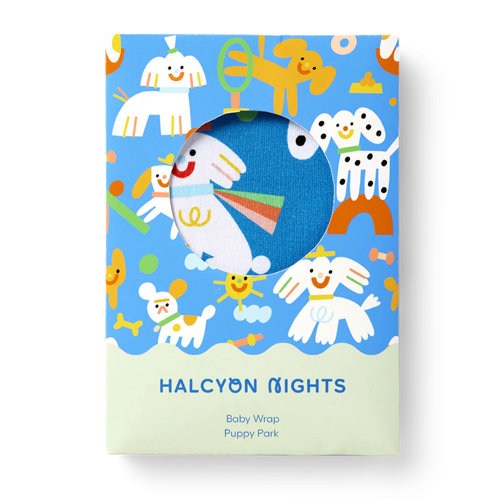 Halcyon Nights: Baby Wrap Puppy Park (Organic Cotton)