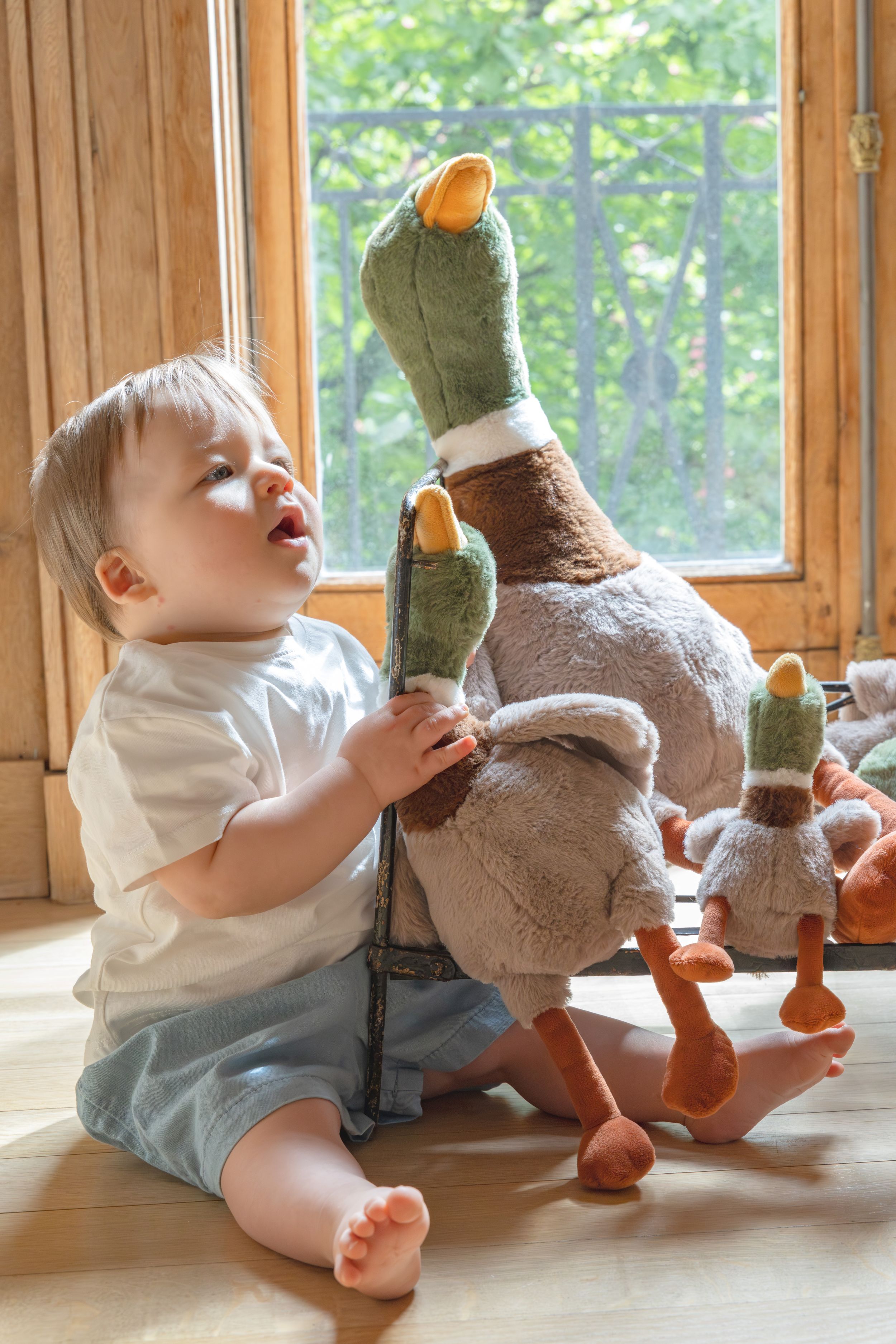Nana Huchy Big Hugo the Mallard Duck - Plush Toy