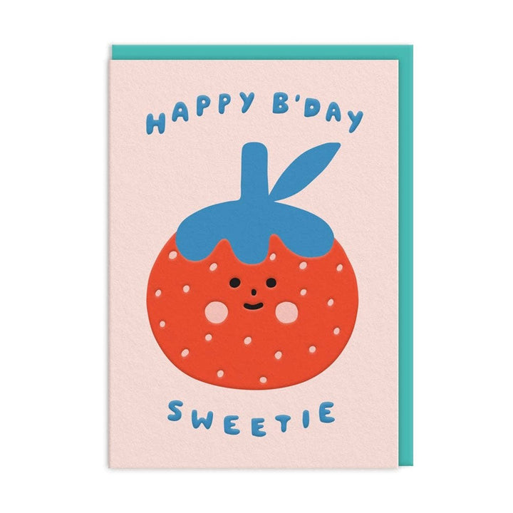 Ohh Deer: Greeting Card Happy Birthday Sweetie