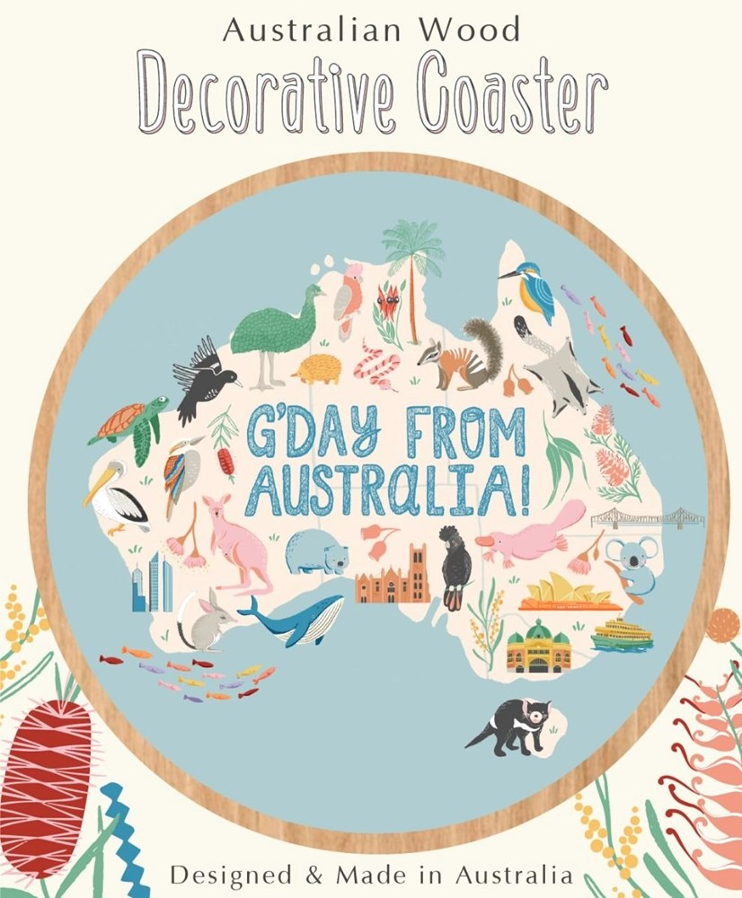G'day Australia Coaster