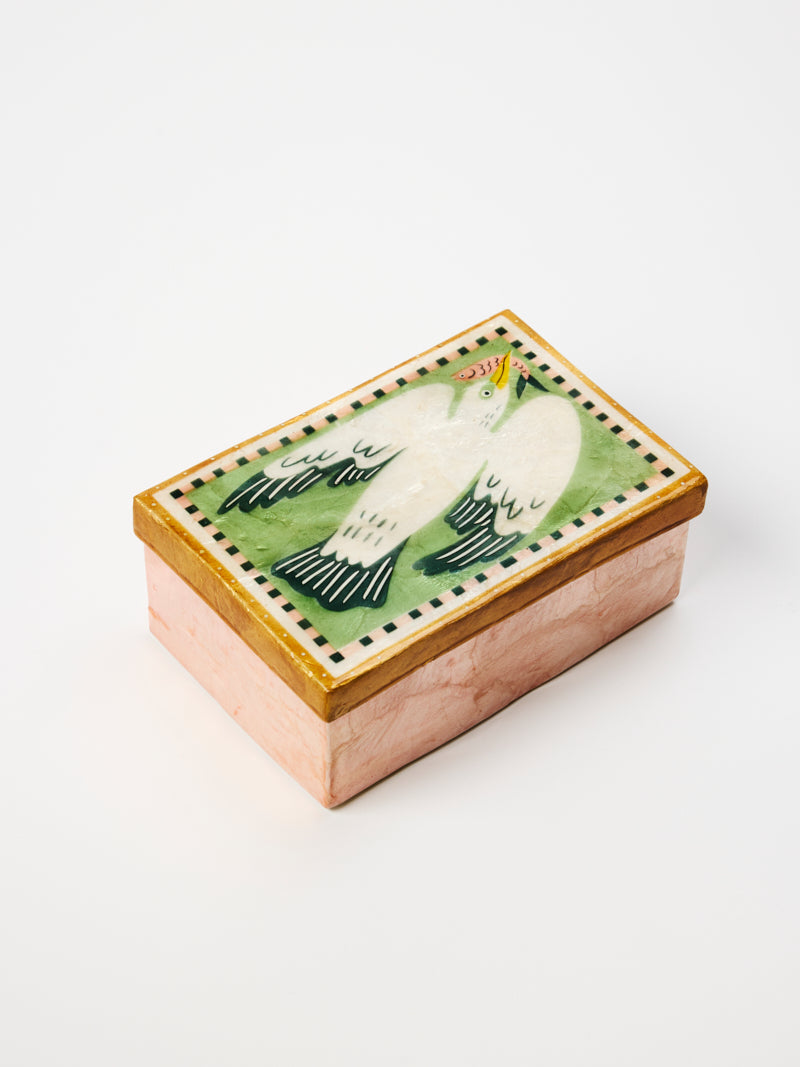 Jones & Co Mariner Keepsake Box - Gull