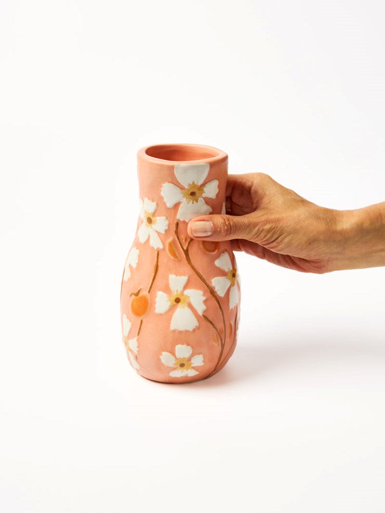 Jones & Co: Juniper Vase Peach