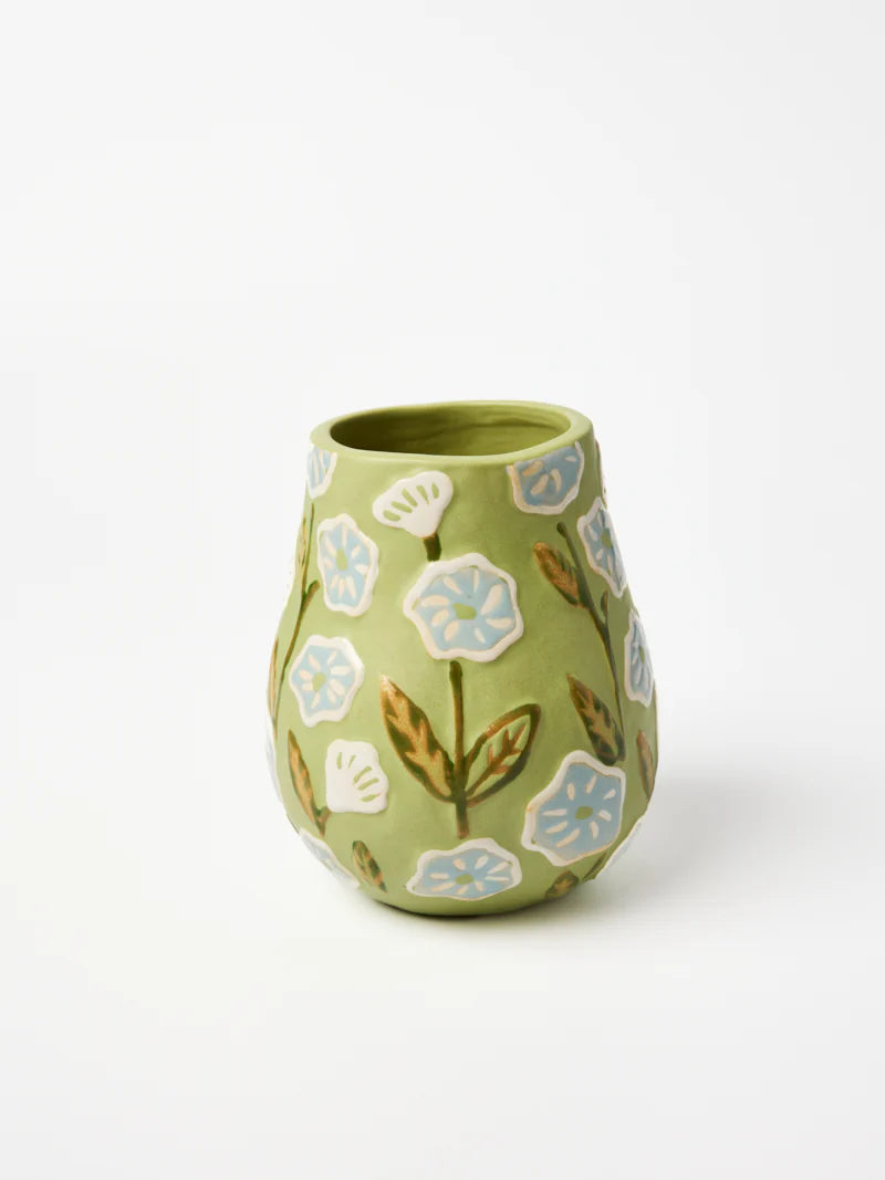 Jones & Co: Juniper Vase Green