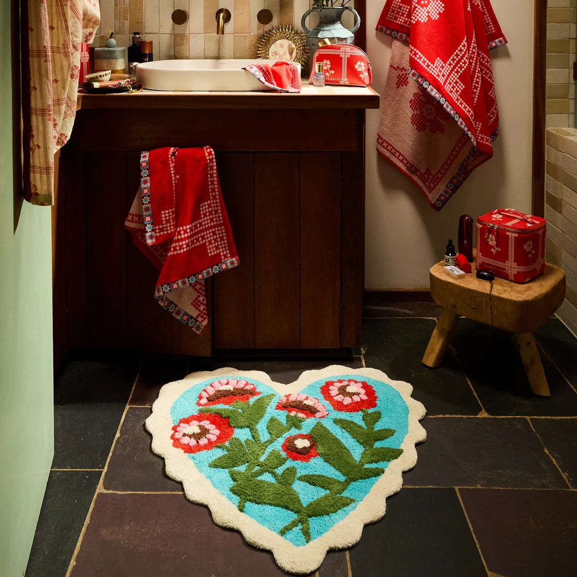 Sage and Clare Loretta Bath Mat