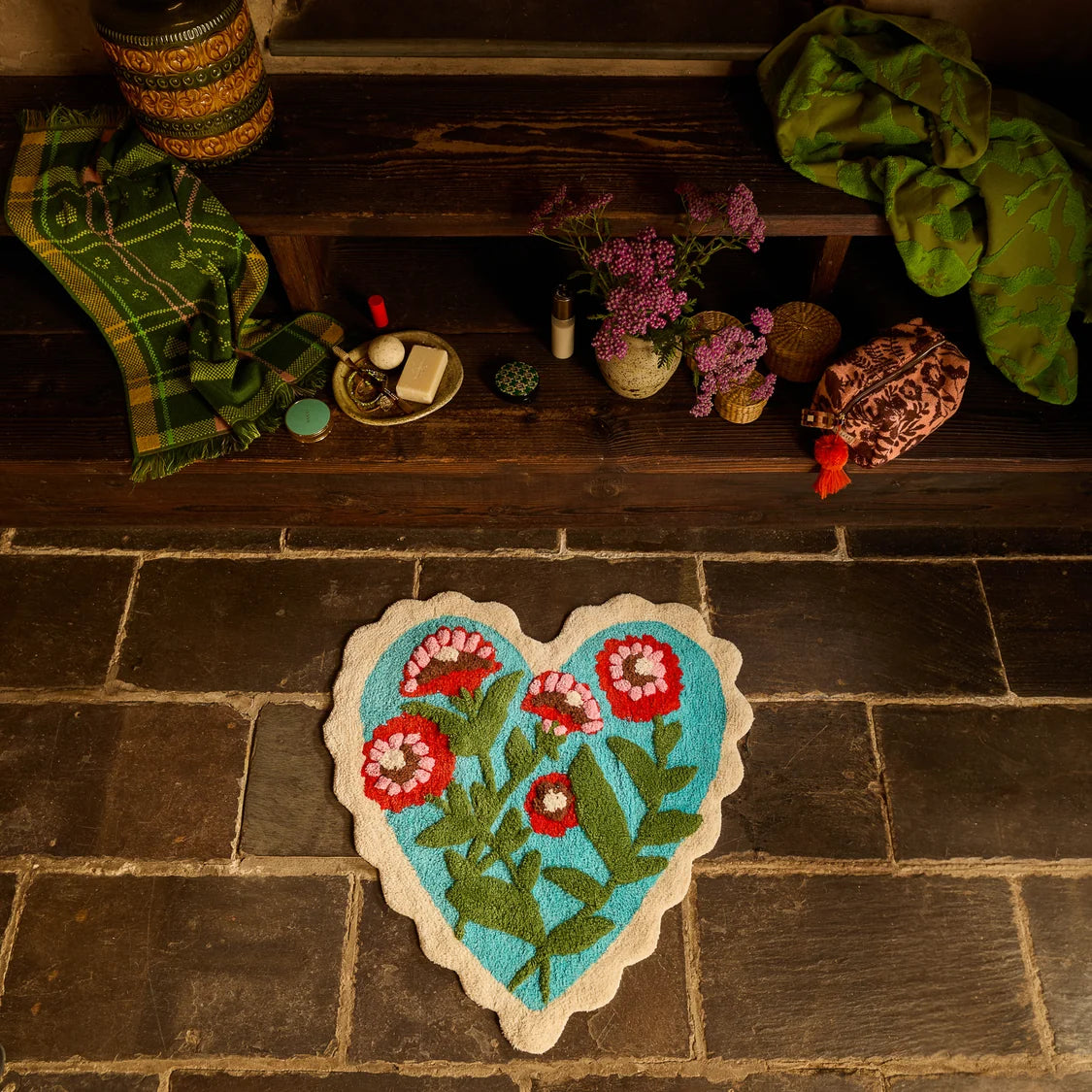 Sage and Clare Loretta Bath Mat